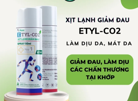 ETYL - CO2 CHAI XỊT LẠNH MÁT DỊU- Khắc tinh của cơn đau sau chấn thương, ABC Pharmacy