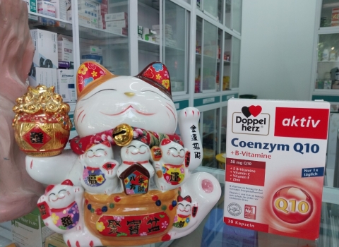 Viên uống Aktiv Coenzym Q10 Doppelherz hỗ trợ tim mạch, ABC Pharmacy