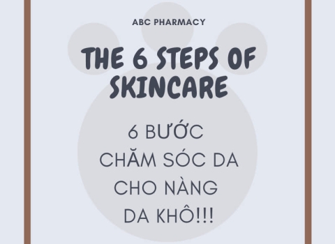 6 Bước Chăm Sóc Da Cho Nàng Da Khô