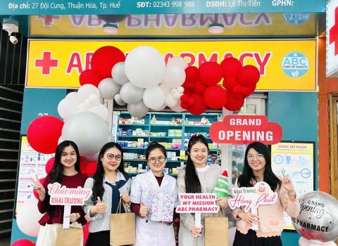 Sick near Muong Thanh Holiday Hue? ABC Pharmacy 27 Doi Cung makes getting help in English easier