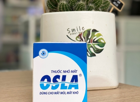 Dung dịch nhỏ mắt Osla 0.033g trị ngứa mắt, mỏi mắt lọ 15ml, ABC Pharmacy