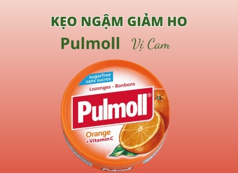 Kẹo Ngậm Không Đường Vị Cam Pulmoll 50Gram, ABC Pharmacy