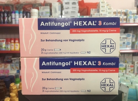 Mua viên đặt phụ khoa ANTIFUNGOL HEXAL 3 KOMBI tại nhà thuốc ABC Pharmacy Đà Nẵng