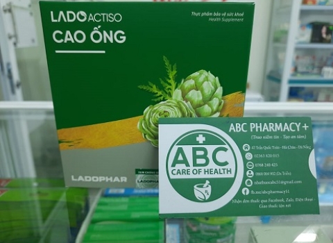 Cao Ống Actiso Không Đường - Mát Gan Giải Độc