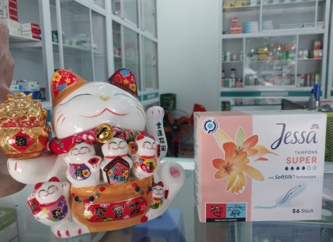 Băng Vệ Sinh Tampon Jessa 4 giọt, ABC Pharmacy