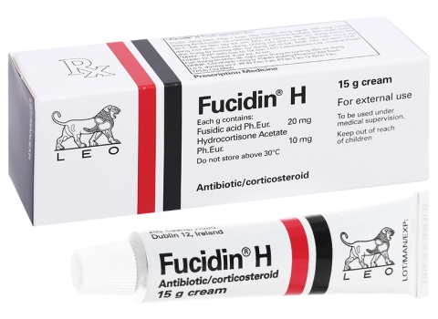 Kem bôi Fucidin H trị viêm da tuýp 15g, ABC Pharmacy 