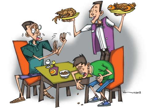 Managing Diarrhea by Food Poisoning: A Positive Experience of customer at ABC Pharmacy Hoi An