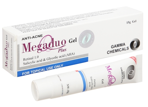 Gel Megaduo Plus ngừa mụn trứng cá, ngừa thâm tuýp 15g, ABC Pharmacy