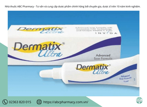 Dùng Thuốc Trị Sẹo Dermatix Đúng Cách | Nhà thuốc Online Đà Nẵng ABC Pharmacy