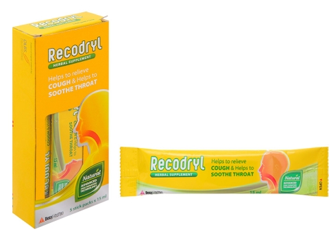 Siro Recodryl hỗ trợ giảm ho, đau rát họng, ABC Pharmacy