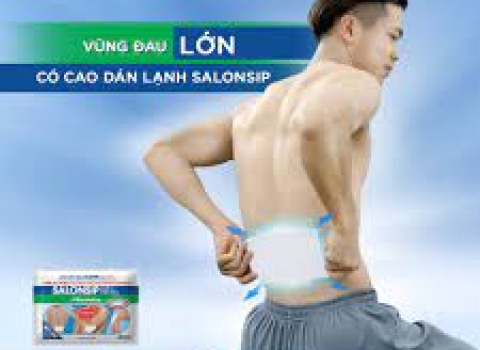 Cao dán Salonsip Gel-Patch giảm đau, kháng viêm cơ xương,  ABC Pharmacy