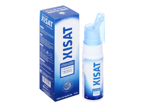 Xịt mũi Xisat Hằng Ngày giúp sát khuẩn, kháng viêm, ABC Pharmacy