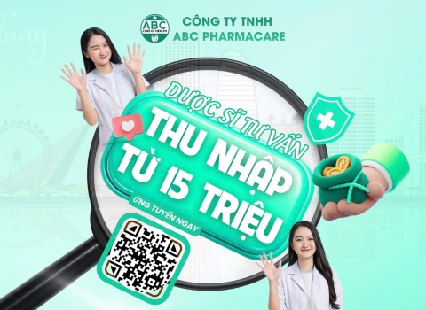 Tuyển dụng Dược sĩ Tư vấn Fulltime/Part-time tại ABC Pharmacy
