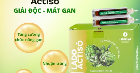Cao ống Actisô Ladoactiso Ladophar hỗ trợ bảo vệ gan và giải độc gan, ABC Pharmacy