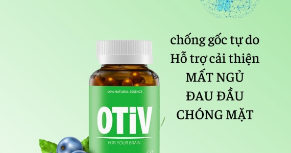 Otiv cải thiện tình trạng thiếu máu não, mất ngủ chai 30 viên, ABC Pharmacy