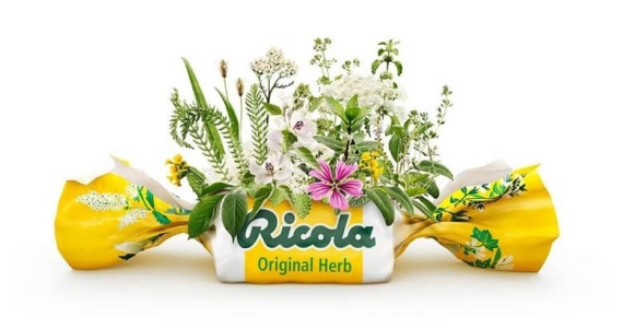 Kẹo Ngậm Thảo Dược Giảm Ho Khàn Giọng Ricola, 250 g