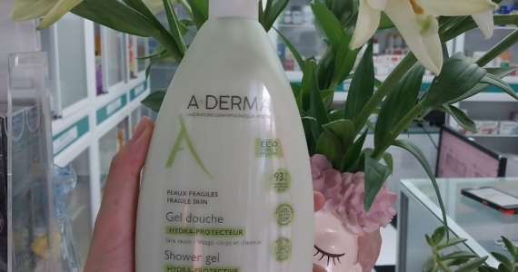 Sữa Tắm Aderma 500ml Hỗ Trợ Giảm Mụn Lưng, ABC Pharmacy 