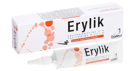 Gel bôi Erylik trị mụn trứng cá tuýp 30g, ABC Pharmacy