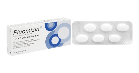 Viên đặt âm đạo Fluomizin trị nhiễm khuẩn, nhiễm nấm âm đạo (1 vỉ x 6 viên), ABC PHARMACY