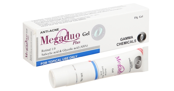 Gel Megaduo Plus ngừa mụn trứng cá, ngừa thâm tuýp 15g, ABC Pharmacy