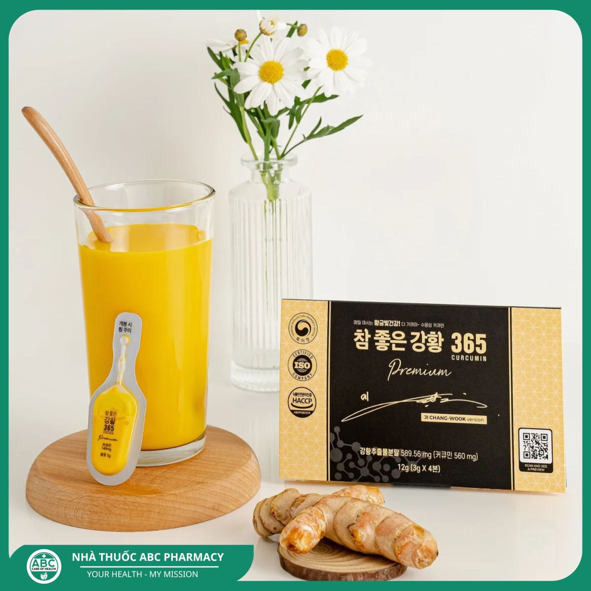Nano Curcumin 365 Premium được sản xuất từ nghệ tươi chọn lọc, không chất bảo quản