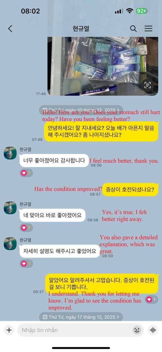 Pharmacy delivery service by ABC Pharmacy in Da Nang, offering medication and health support for travelers managing digestive discomfort and reflux