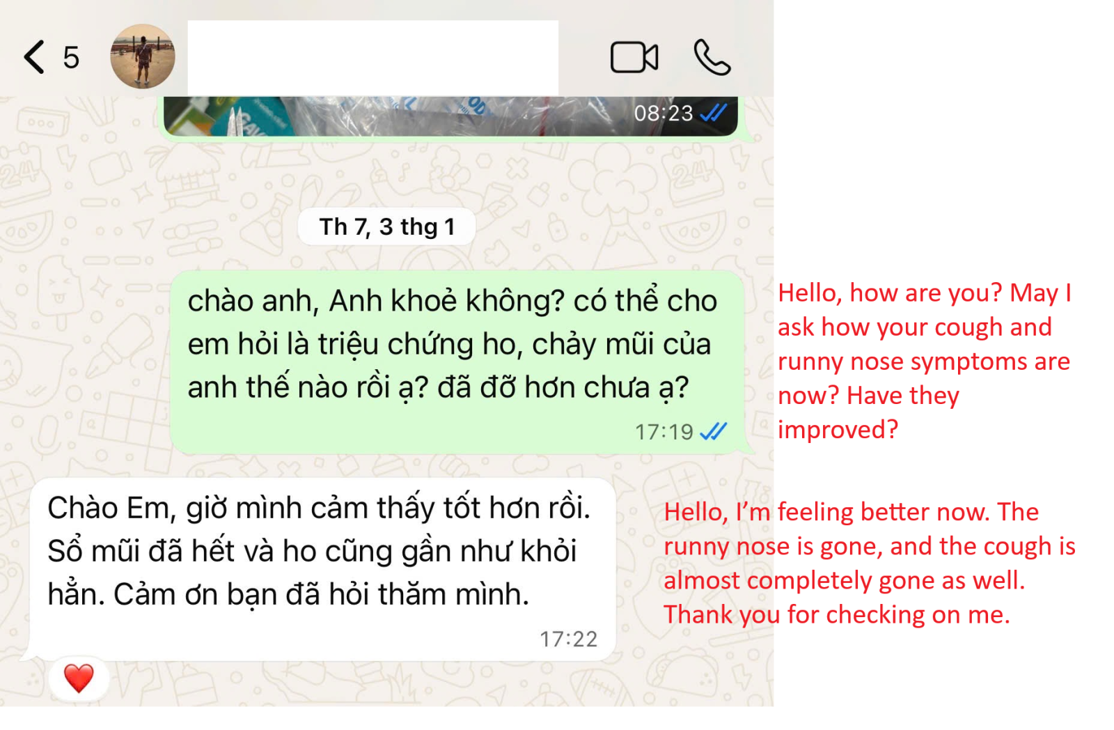 ABC Pharmacy follow up customer after purchase