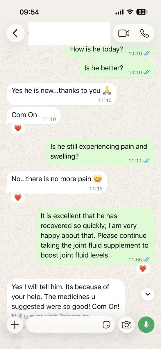 ABC pharmacy follow-up messages about neck and shoulder care in Hoi An
