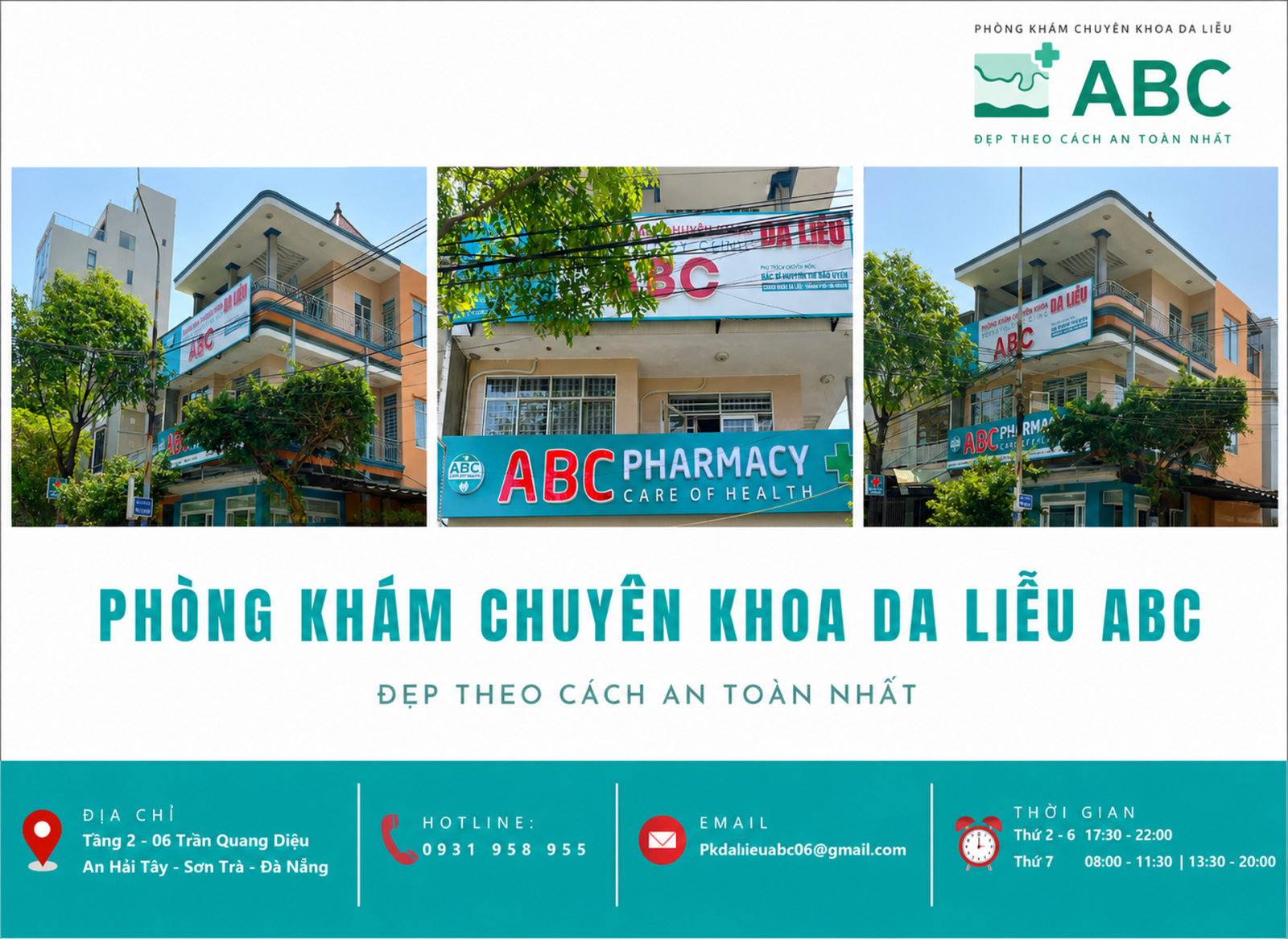 Phòng khám Chuyên khoa Da liễu ABC tại Đà Nẵng