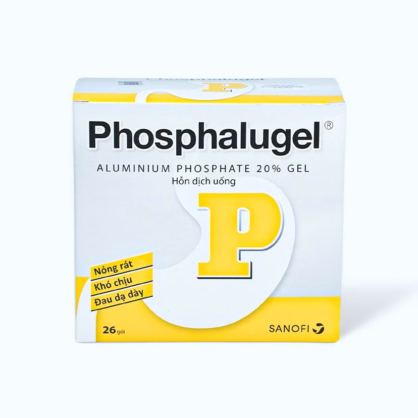 Phosphalugel gastric reflux support in Vietnam