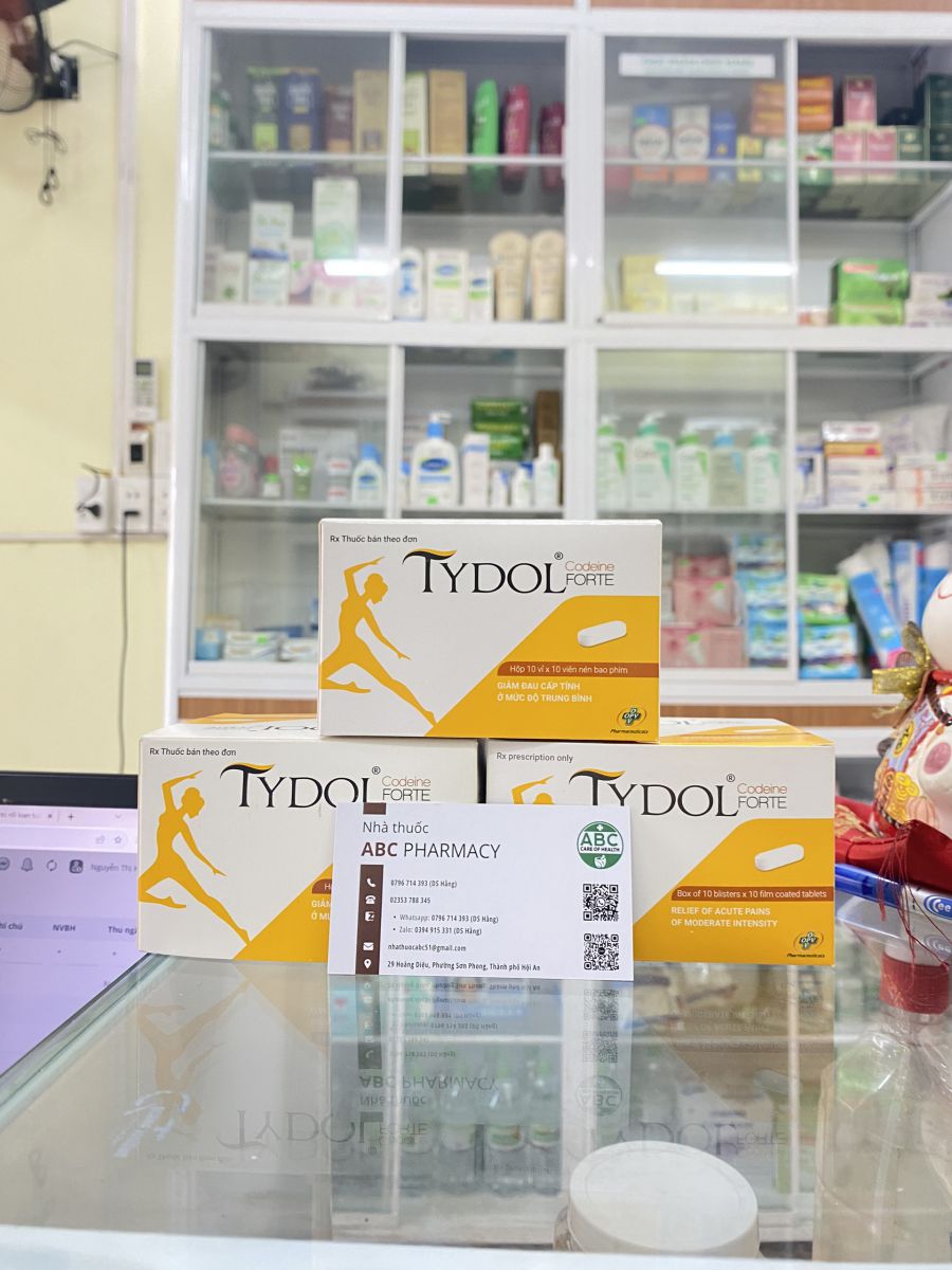 ABC Pharmacy Hoi An Tydol codeine forte