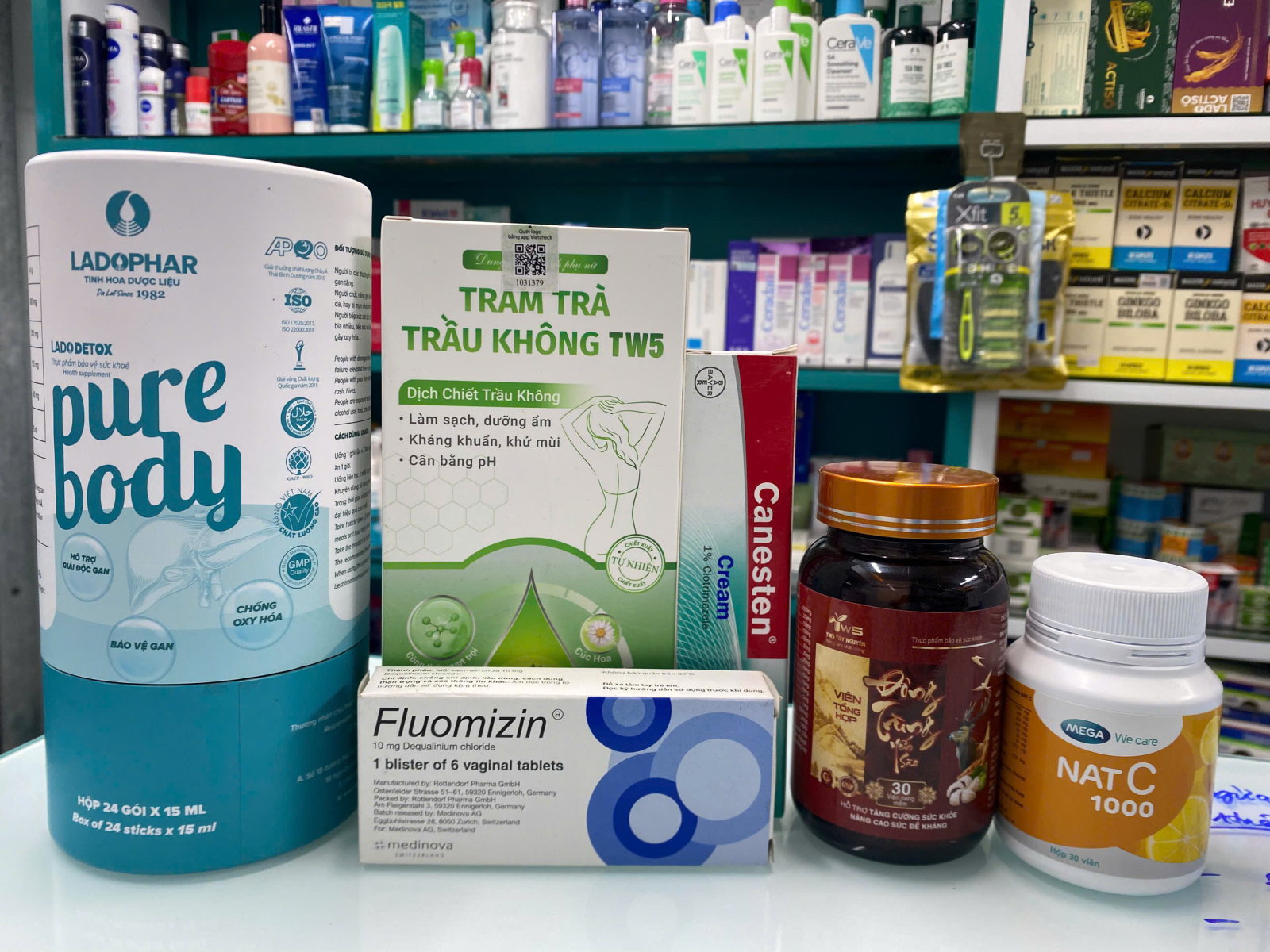 Medicines for vaginal itching in ABC Pharmacy