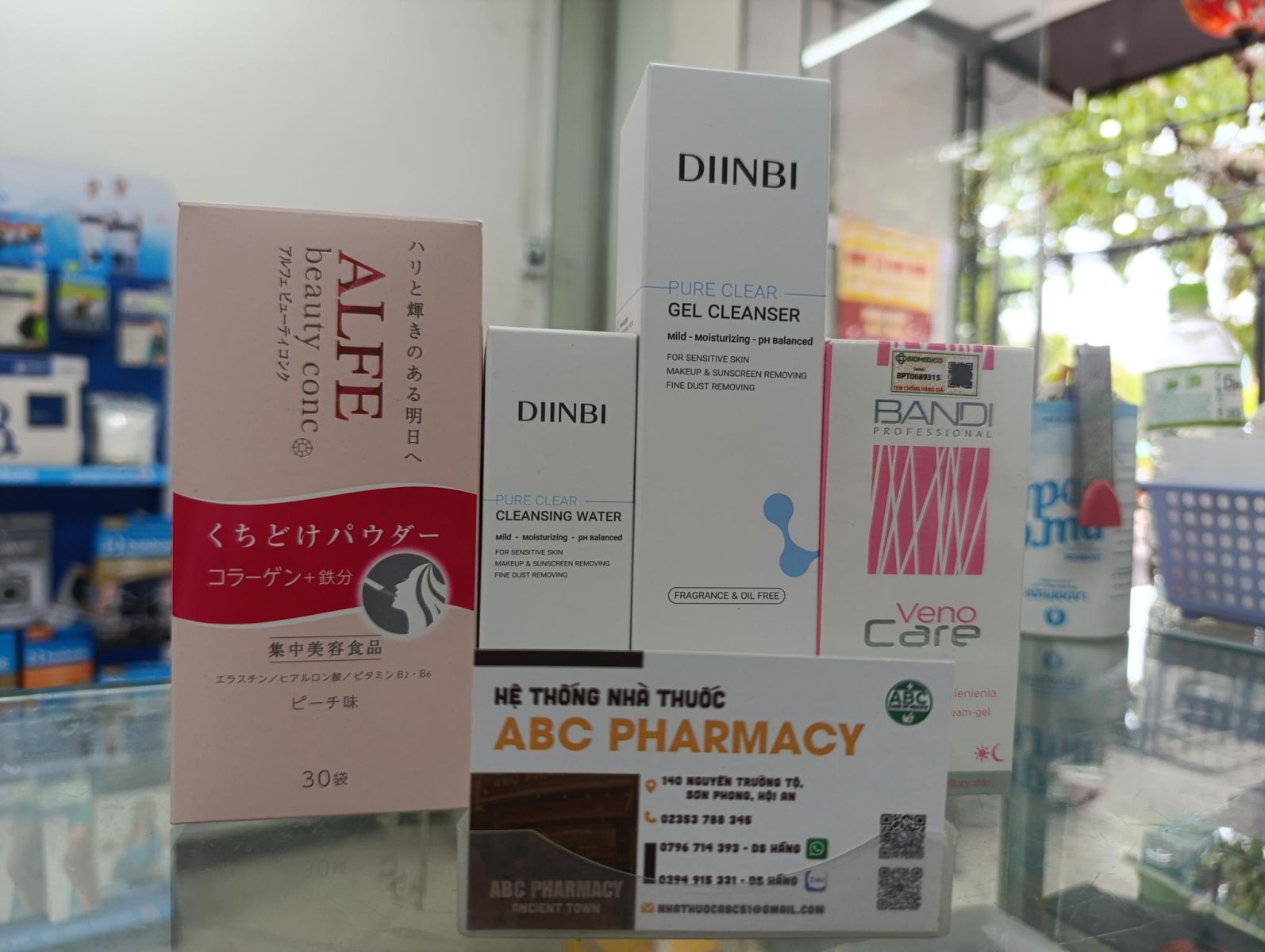 Some medicines for facial redness in ABC Pharmacy