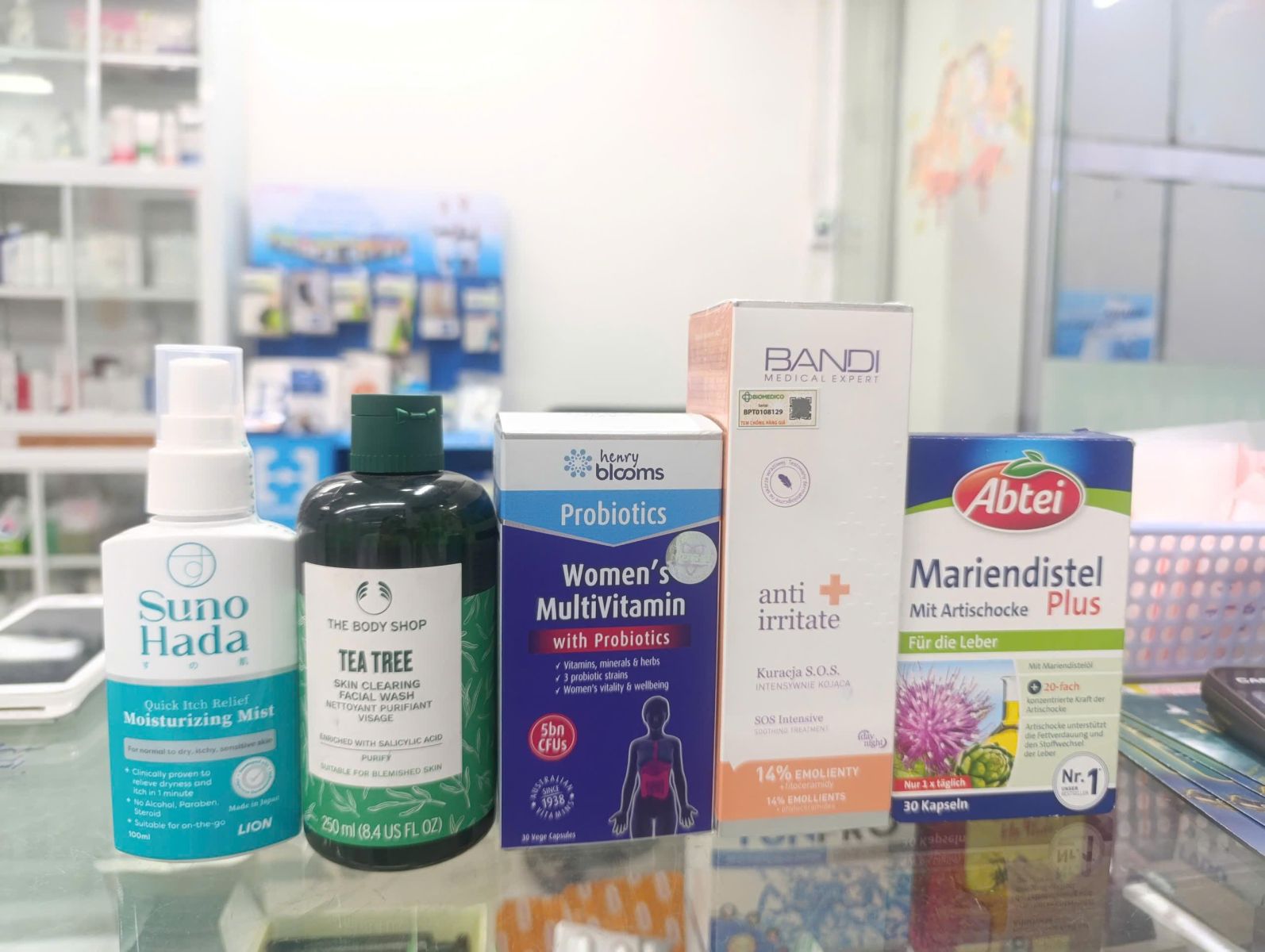 ABC Pharmacy Da Nang products for pharmacist-reviewed itchy rash support after jellyfish sting
