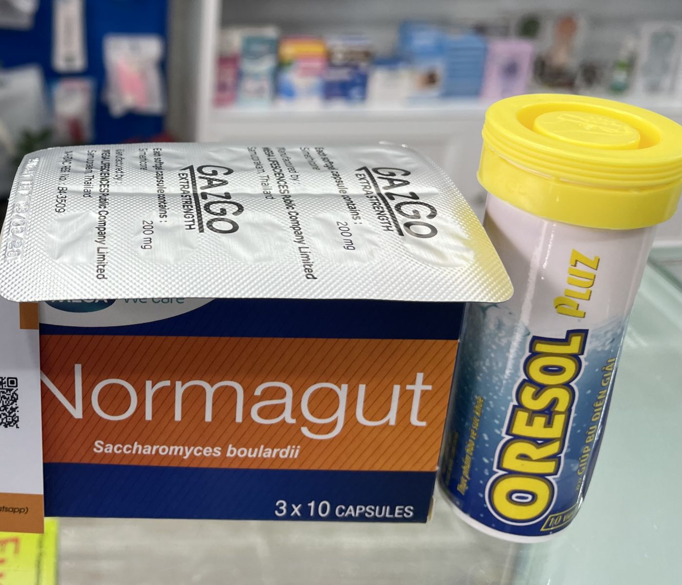 some medicines for diarrhea in Nha Trang