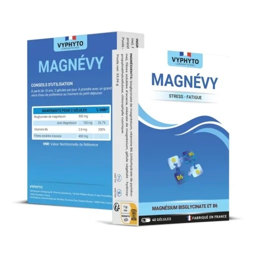 Magnevy magnesium bisglycinate and vitamin B6 supplement at ABC Pharmacy Hoi An