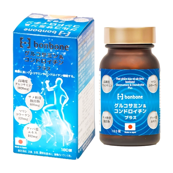 Bonbone joint supplement visible in a group product photo at ABC Pharmacy Da Nang