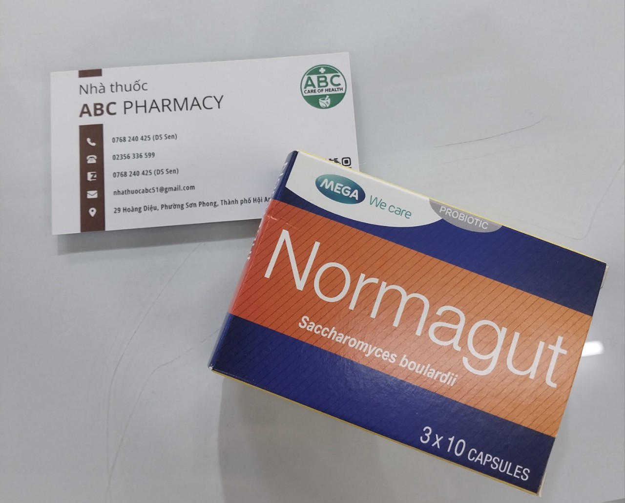 Commonly used medications for diarrhea in Vietnam.