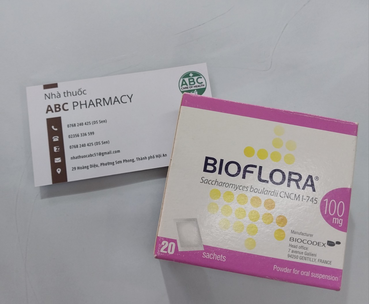 Commonly used medications for diarrhea in Vietnam.