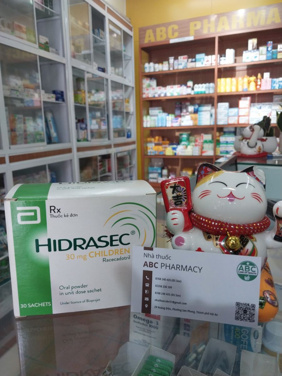 Commonly used medications for diarrhea in Vietnam.