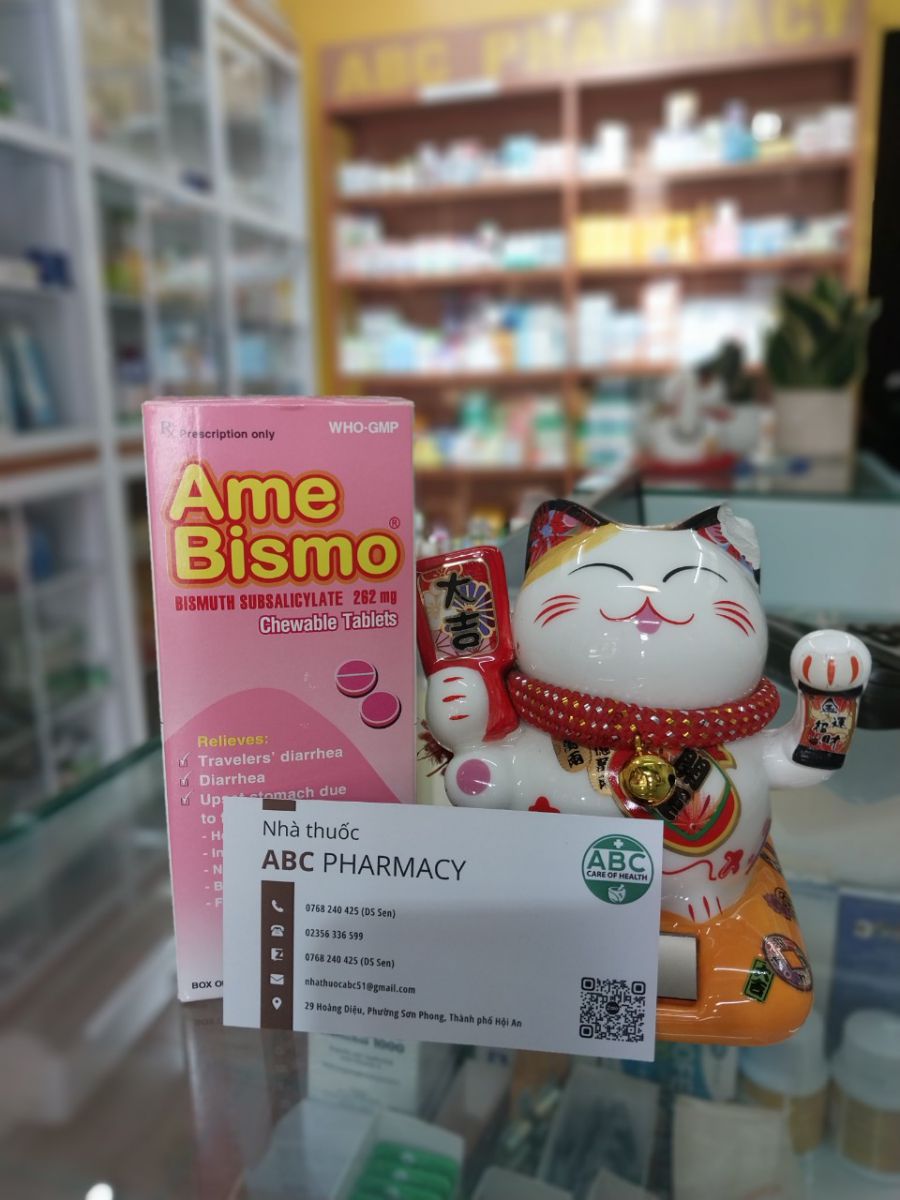 Commonly used medications for diarrhea in Vietnam.