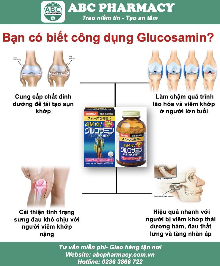 Gulucosamin abcpharmacy da nang