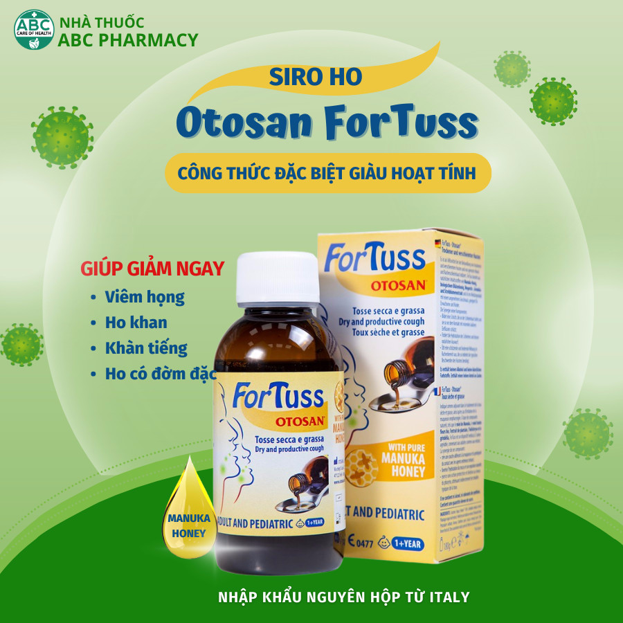 Otosan syrup for Sore throat